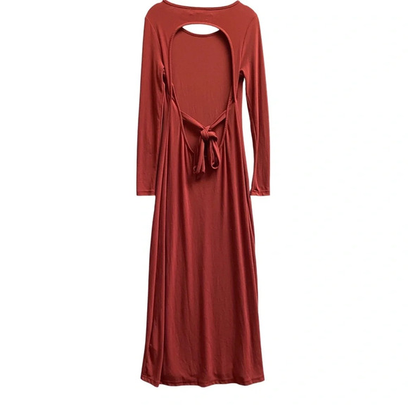 Free People Red Maxi Dress - Picture 4 of 14